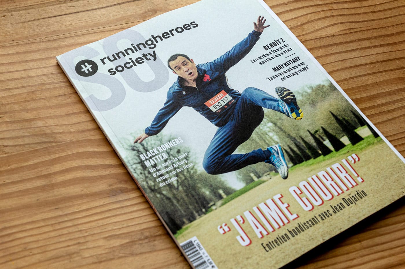 couverture du magazine Running Heroes Society, SO PRESS
