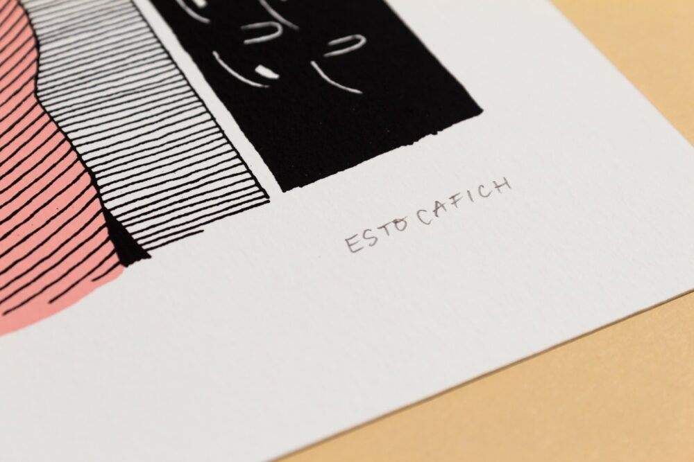 Sérigraphie Ridiculosos par Estocafich