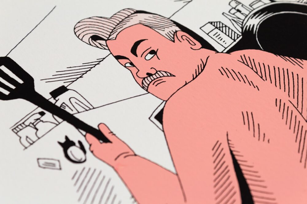 Sérigraphie Ridiculosos par Estocafich