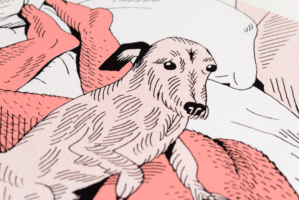 Sérigraphie Ridiculosos par Estocafich