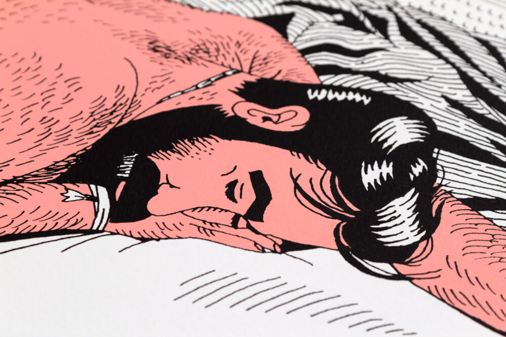 Sérigraphie Ridiculosos par Estocafich